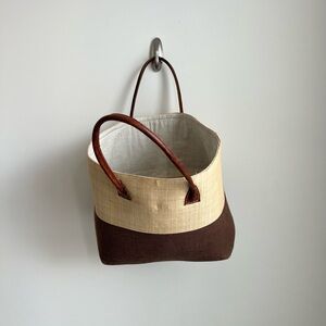 Rustic Market Basket Bag